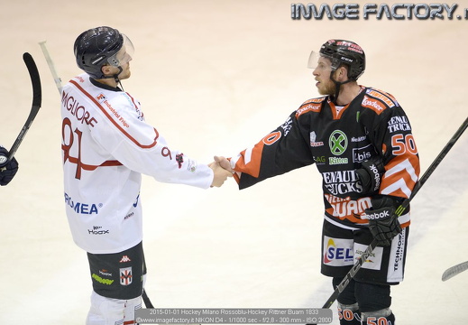 2015-01-01 Hockey Milano Rossoblu-Hockey Rittner Buam (4-0)